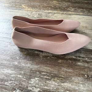 2 for $20 sale: Cushionaire pink memory foam pointed toe ensley flats shoes 8.5